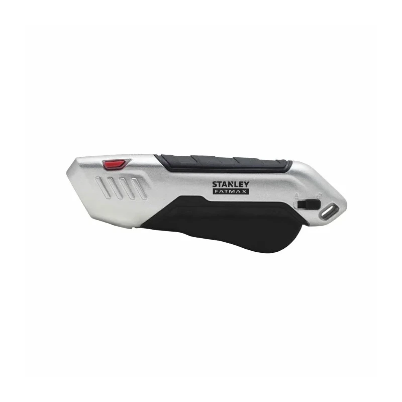 Stanley FatMax Safety Knife with Straight Blade Retractable, Stainless Steel Blade, 160mm Overall Length FMHT10370-0