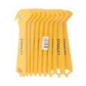 Stanley Safety Knife Strap Cutting with Straight Blade, 10 Blades, Non-Retractable STHT10355-1