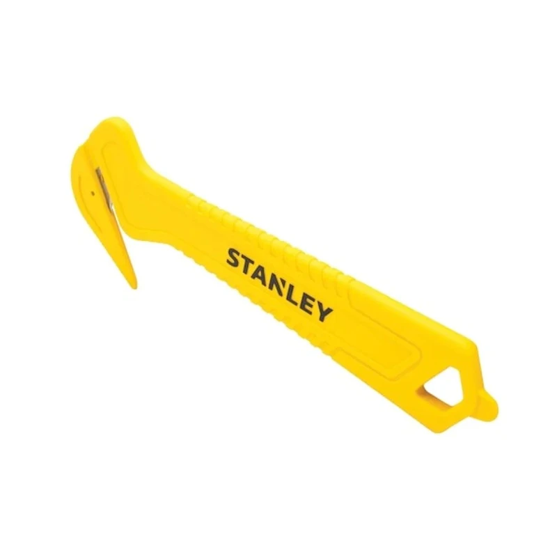 Stanley Safety Knife Strap Cutting with Straight Blade, 10 Blades, Non-Retractable STHT10355-1