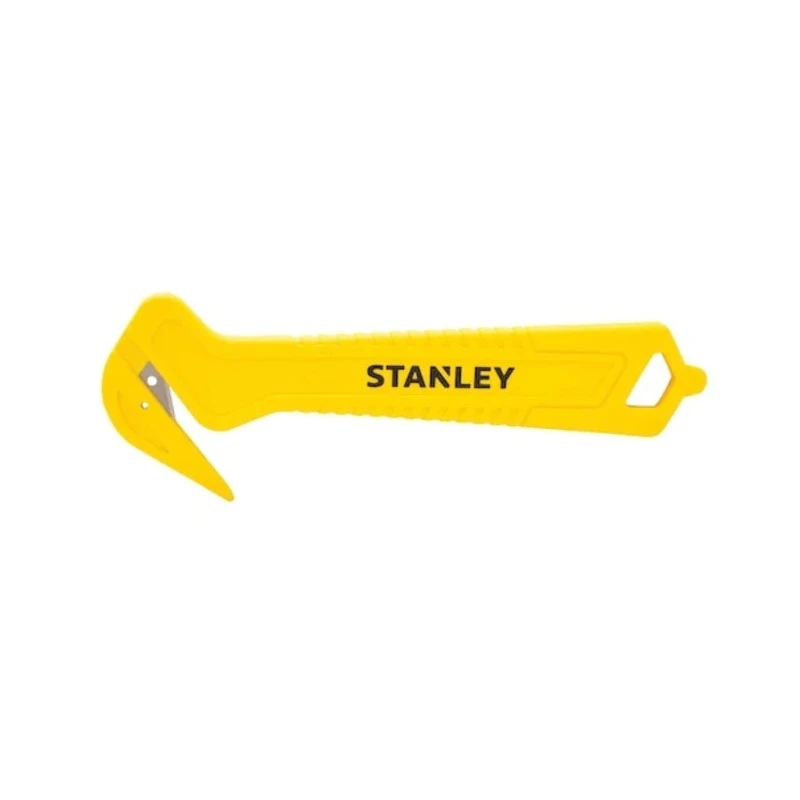 Stanley Safety Knife Strap Cutting with Straight Blade, 10 Blades, Non-Retractable STHT10355-1