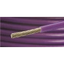 Alpha Wire PTFE Equipment Hookup Wire 16 AWG 600 V Silver Plated Copper Conductor Purple Jacket 30 m 5858 VI005