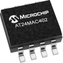 Microchip 2 kB Serial EEPROM 8-Pin SOIC Serial-I2C, 1 MHz Clock Frequency, 1.7-5.5 V AT24MAC402-SSHM-B
