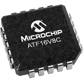 Microchip Simple Programmable Logic Device 8 Macro Cells, 18 I/O, 125 MHz In System Programmability ATF16V8C-7JU