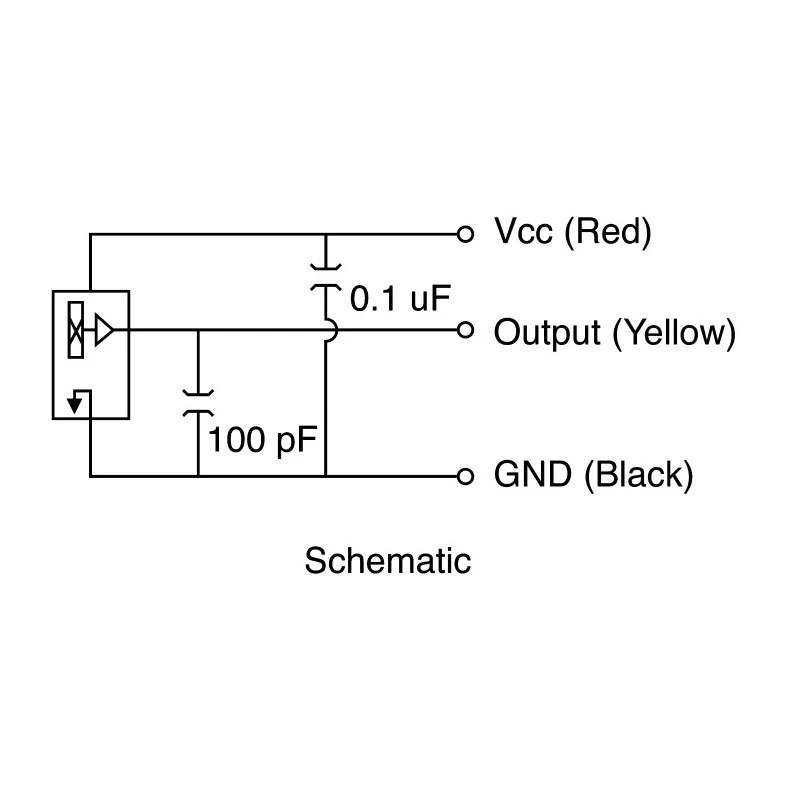 Otto Hall Effect Sensor IP64, IP68 Button Actuator Linear Output 4.5-5.5 V 10 mA Supply Current 1 mA Output HPL-3322212