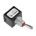 Otto Panel Mount Toggle Switch On-Off SPST Tab Terminal 28 V dc 115 V ac T7-111A5