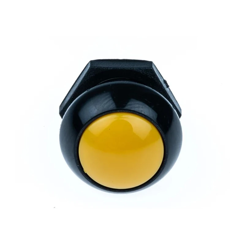 Otto P9 Series Panel Mount Momentary Push Button Switch, DPDT, Yellow LED, IP68, 28 V dc 115 V ac P9-113124