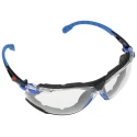 3M Solus™ 1000 Series Safety Glasses Clear Lens Scratch Resistant Anti-Fog Polycarbonate Frame S1101SKT