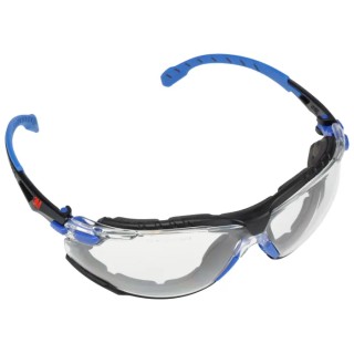 3M Solus™ 1000 Series Safety Glasses Clear Lens Scratch Resistant Anti-Fog Polycarbonate Frame S1101SKT