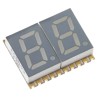 Kingbright 2-Digit 7 Segment LED Display Anode Orange 46mcd Right Side 7.6 mm KCDA03-106