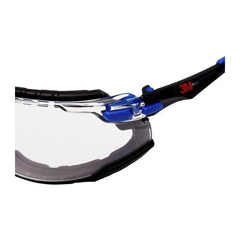 3M Solus™ 1000 Series Safety Glasses Clear Lens Scratch Resistant Anti-Fog Polycarbonate Frame S1101SKT