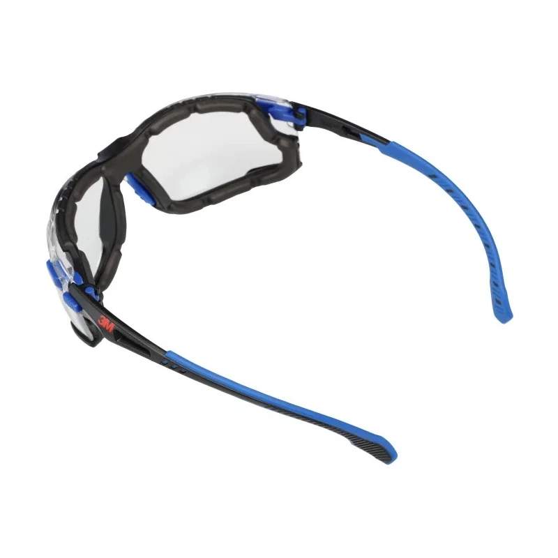 3M Solus™ 1000 Series Safety Glasses Clear Lens Scratch Resistant Anti-Fog Polycarbonate Frame S1101SKT