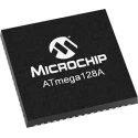 Microchip ATMEGA128A-MU 8-bit AVR Atmega Microcontroller 16 MHz 128 kB FLASH 64-Pin VQFN ATMEGA128A-MU