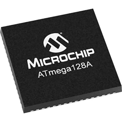 Microchip ATMEGA128A-MU 8-bit AVR Atmega Microcontroller 16 MHz 128 kB FLASH 64-Pin VQFN ATMEGA128A-MU