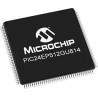 Microchip 16-bit PIC24E Microcontroller, 60 MHz, 536kB FLASH, 144-Pin TQFP PIC24EP512GU814-I/PH