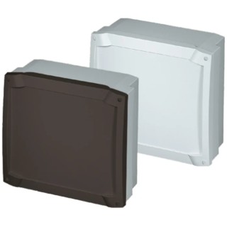 Bopla Bocard Series ABS Wall Box with IP65 Transparent Door, 203 mm x 229 mm x 99 mm IP65