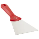 Vikan Stainless Steel Plastic Hand Scraper with Ergonomic Finger Rest 235mm Blade Width 100mm 40094