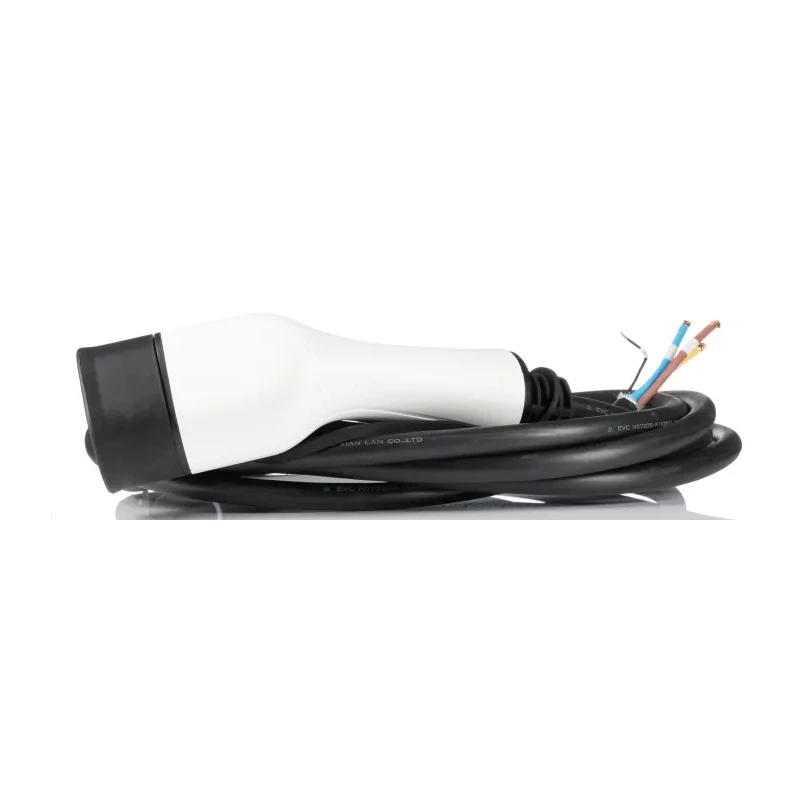 RS PRO 32A 3-Phase EV Charging Cable 5 m, IEC 62196 Type 2 Connector, 250V AC, IP54 Rated 177-4440