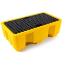 RS PRO Polyethylene Spill Pallet 250 L Capacity, Fully Sealed Moulded Bund with Removable Grating 177-2743