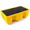 RS PRO Polyethylene Spill Pallet 250 L Capacity, Fully Sealed Moulded Bund with Removable Grating 177-2743