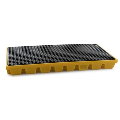 RS PRO Polyethylene Spill Control Workfloor 120 L Capacity Yellow 177-2745
