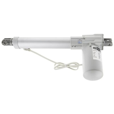 RS PRO Electrical Linear Actuator 200 mm Stroke Length 3000N Maximum Load 24V DC Voltage 11mm/s Speed 177-4502