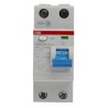 ABB Residual Current Circuit Breaker F200 Series, 25A, 2-Pole, 30mA, Type A, 1kA 2CSF202401R1250 F202 A-25/0,03 AP-R
