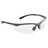 Bolle Safety CONTOUR II Safety Glasses, Anti-Mist, Scratch Resistant, Clear Polycarbonate Lens, Nylon Frame CONTPSI