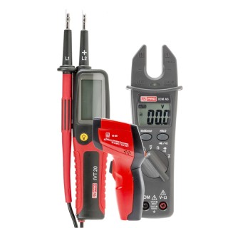 RS PRO Infrared Thermometer RS-820 with -50 °C to 380 °C Range, Alkaline Battery, 12:1 Distance-to-Spot Ratio RS-820