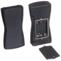 Bopla BOS-Streamline Series Grey ABS Handheld Enclosure Integral Battery Compartment IP40 159.4 mm x 77.9 mm x 33.5 mm IP40