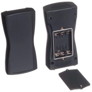 Bopla BOS-Streamline Series Grey ABS Handheld Enclosure Integral Battery Compartment IP40 159.4 mm x 77.9 mm x 33.5 mm IP40