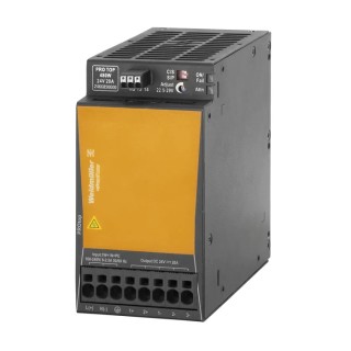 Weidmüller ProTOP Switched Mode DIN Rail Power Supply 24V dc, 20A Output, 480W, AC/DC Input 80-340V, IP20, Model 2466890000