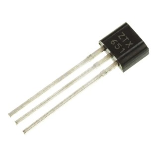 DiodesZetex NPN Transistor 2 A 60 V 3-Pin E-Line Through Hole ZTX651