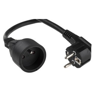 RS PRO 5 m Type E Extension Lead Power Cable 60V 16A Polyvinyl Chloride Jacket 296-179