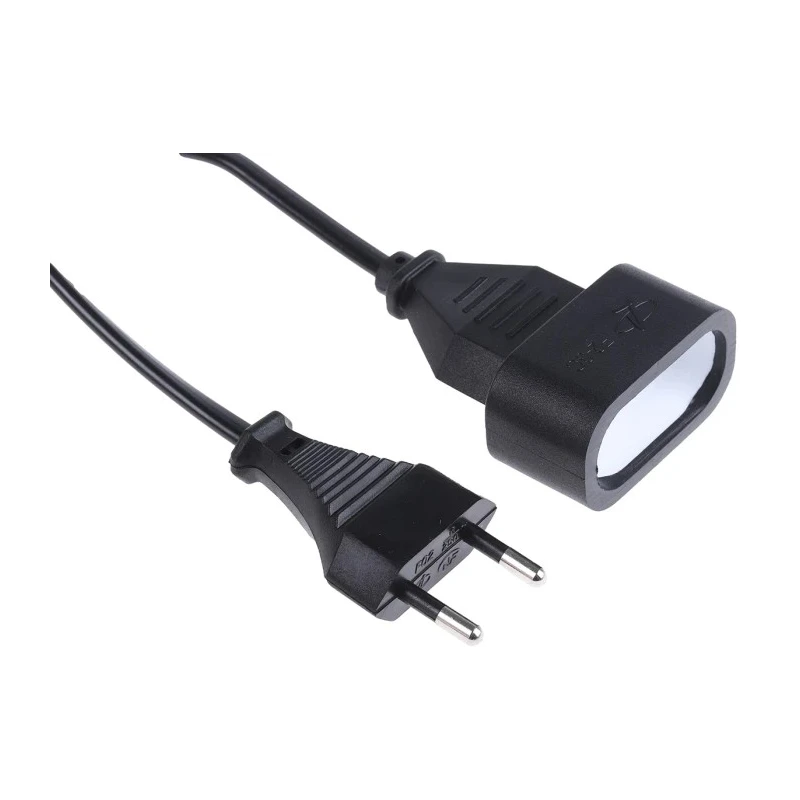RS PRO 3 m 1 Socket European Socket Extension Lead 250V IP20 6A Polyvinyl Chloride Jacket 296-191