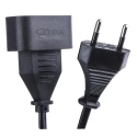 RS PRO 3 m 1 Socket European Socket Extension Lead 250V IP20 6A Polyvinyl Chloride Jacket 296-191