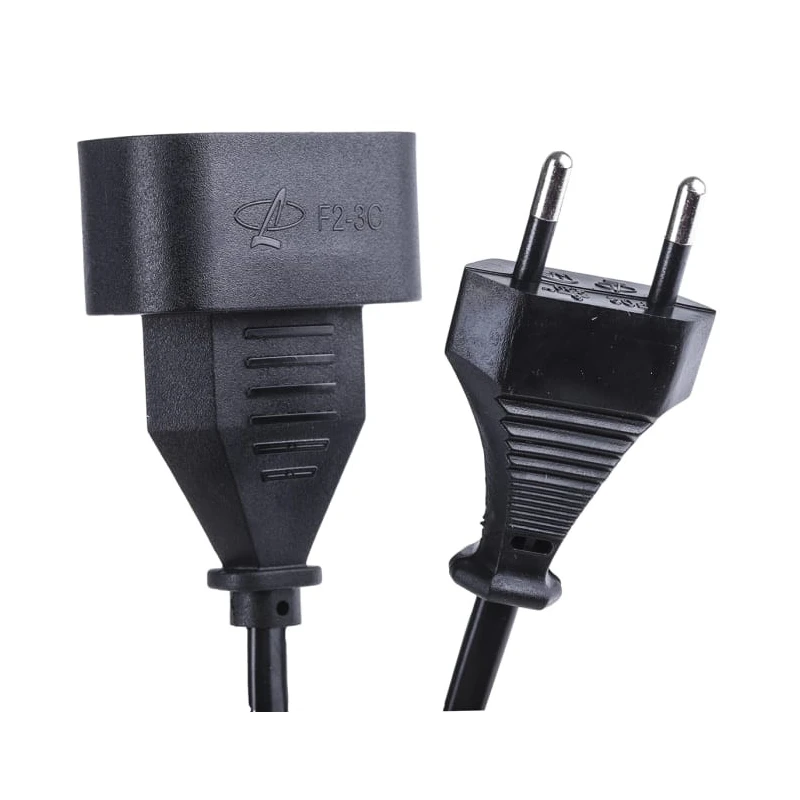 RS PRO 3 m 1 Socket European Socket Extension Lead 250V IP20 6A Polyvinyl Chloride Jacket 296-191
