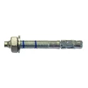 RS PRO Stainless Steel Through Bolt Thread Size 10 x 150 mm, Length 150 mm, Drill Diameter 10 mm, Bright Zinc 177-6970