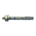 RS PRO Zinc Plated Through Bolt 10 x 120 mm Length Suitable for Non-Cracked Concrete 177-6971