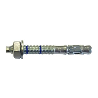 RS PRO Zinc Plated Through Bolt 10 x 120 mm Length Suitable for Non-Cracked Concrete 177-6971
