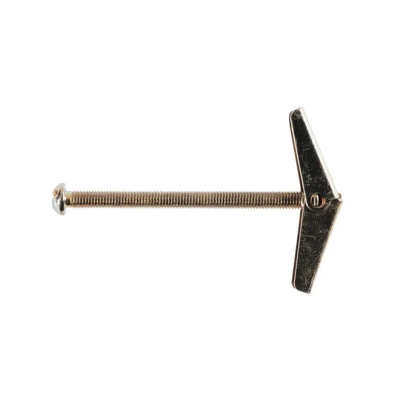 RS PRO Metal Spring Toggle Fixings 75mm Length, Maximum Fixing Thickness 45mm 177-7012
