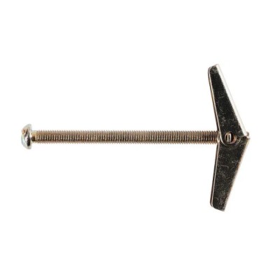 RS PRO Metal Spring Toggle Fixings 11 mm Fixing Hole Diameter 50mm Length Maximum Fixing Thickness 30mm 177-7014