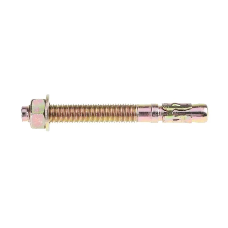 RS PRO Bright Zinc Plated Through Bolt 16 mm Thread Size x 105 mm Length Model 177-7068