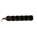RS PRO 1.5 m 5 Socket Type E Trailing Socket Power Strips, 250V 296-286