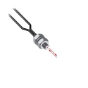Banner Plastic Fibre Optic Sensor Single Discrete Output IP67, Polyethylene Housing, 2.011m Length PBT16U