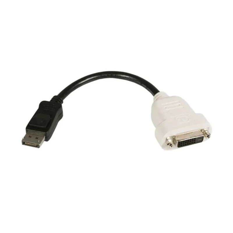 RS PRO 1 Port DisplayPort to DVI Adapter 160mm Length 1920 x 1200 Maximum Resolution DP2DVI