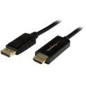 StarTech.com 1 Port DisplayPort to HDMI Adapter 1 m Length 4K x 2K Maximum Resolution DP2HDMM1MB
