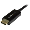 StarTech.com 1 Port DisplayPort to HDMI Adapter 1 m Length 4K x 2K Maximum Resolution DP2HDMM1MB