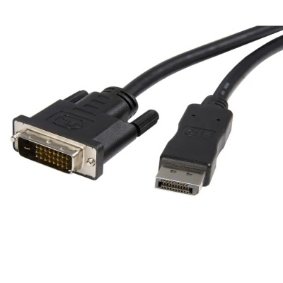 RS PRO 1 Port DisplayPort to DVI Adapter Cable 3 m Length 1920 x 1200 Pixel Maximum Resolution DP2DVIMM10