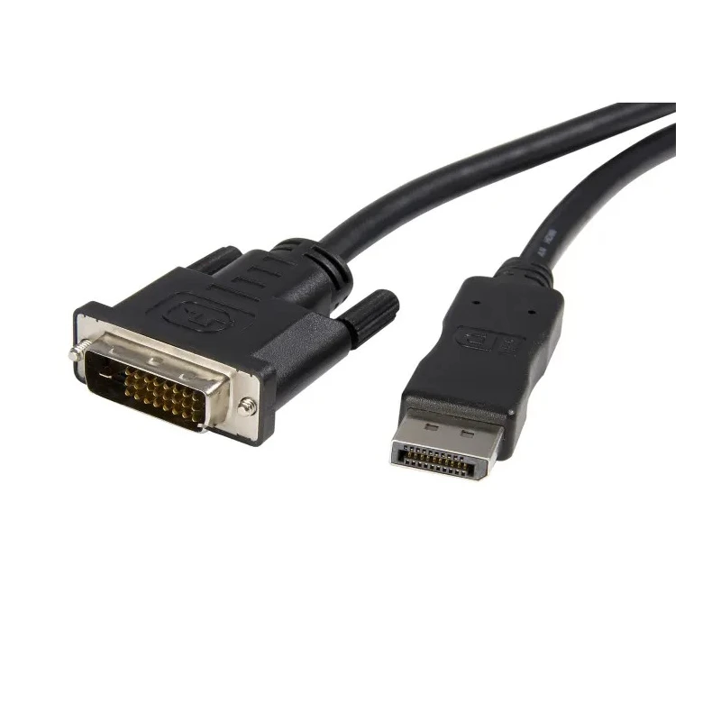 RS PRO 1 Port DisplayPort to DVI Adapter Cable 3 m Length 1920 x 1200 Pixel Maximum Resolution DP2DVIMM10