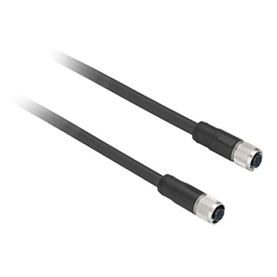 Telemecanique Sensors Female 5 Way M12 to 5 Way M12 Sensor Actuator Cable 300 mm XZCR1111064D03